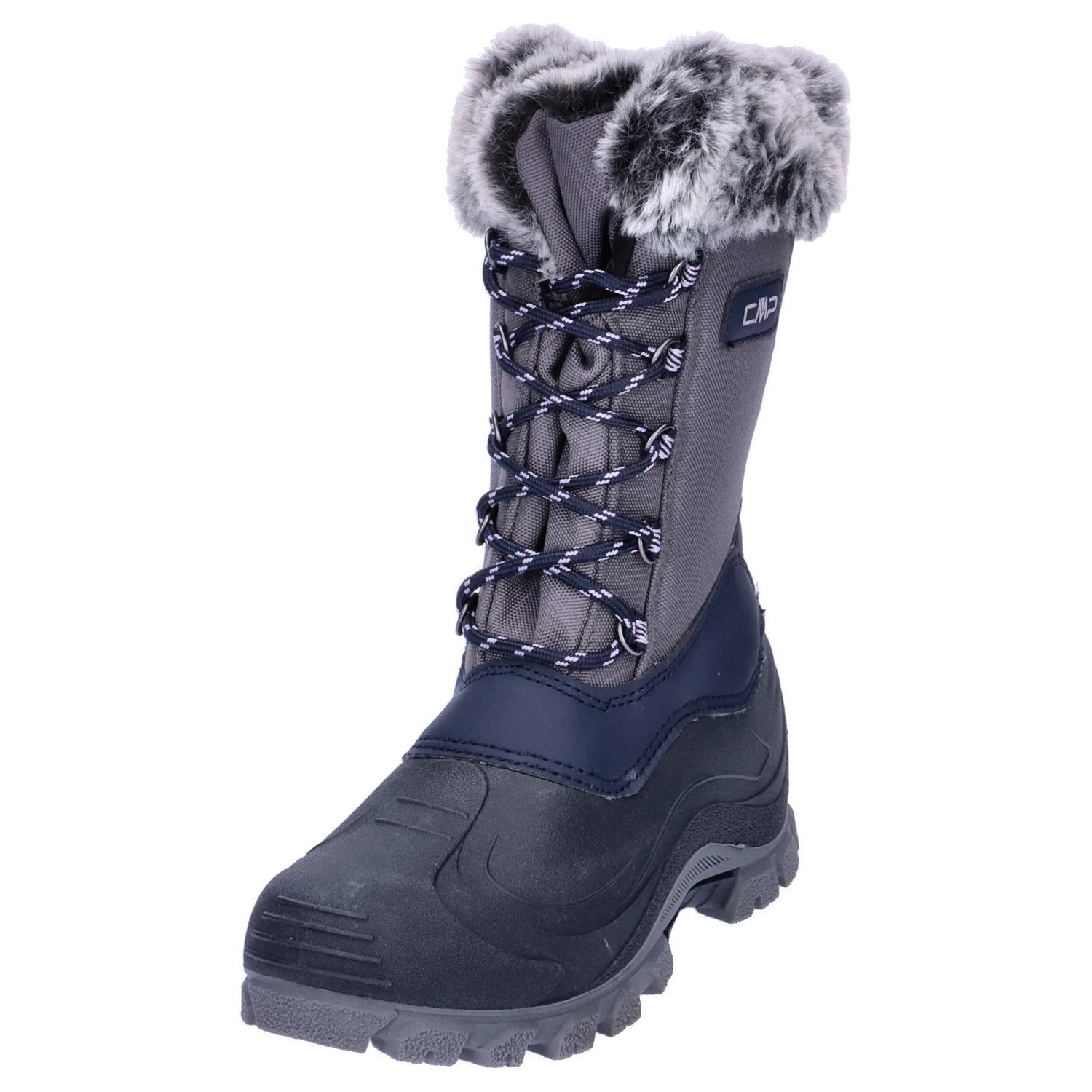 Детские зимние ботинки для девочек Magdalena Snow Boots Cmp, Weiss Navyblau Schwarz — фото 4