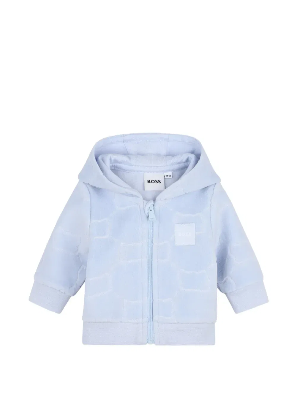 Спортивный костюм с капюшоном и нашивкой-логотипом Boss Kidswear, синий — фото 3