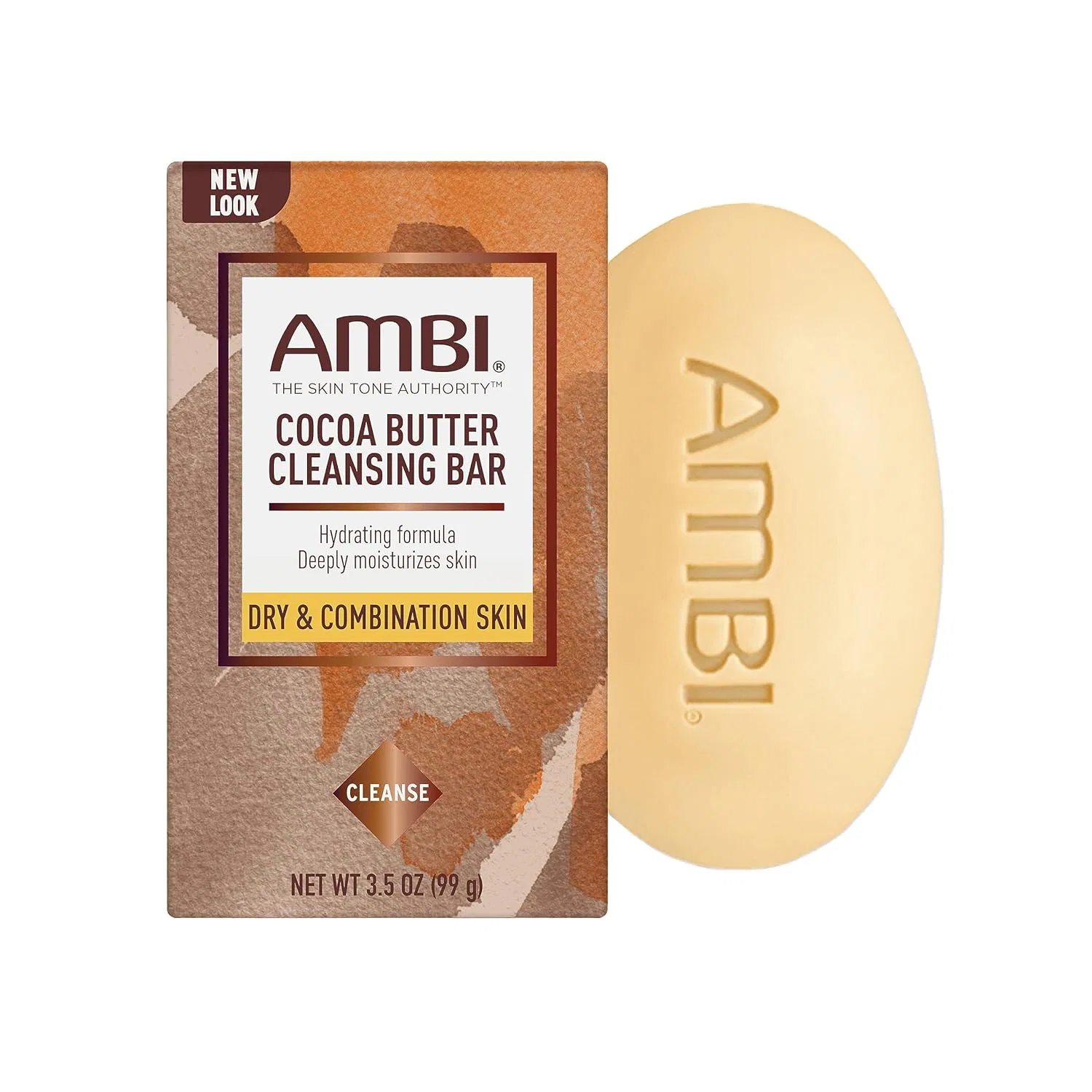 Твердое мыло Ambi Cocoa Butter Cleansing Bar, 99 г