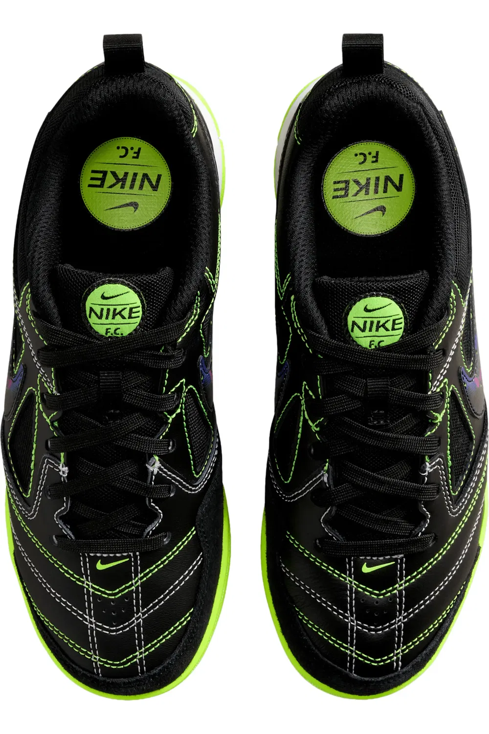 Детские кроссовки для активных игр Gato SE Nike, Black/Volt/White/Black — фото 3