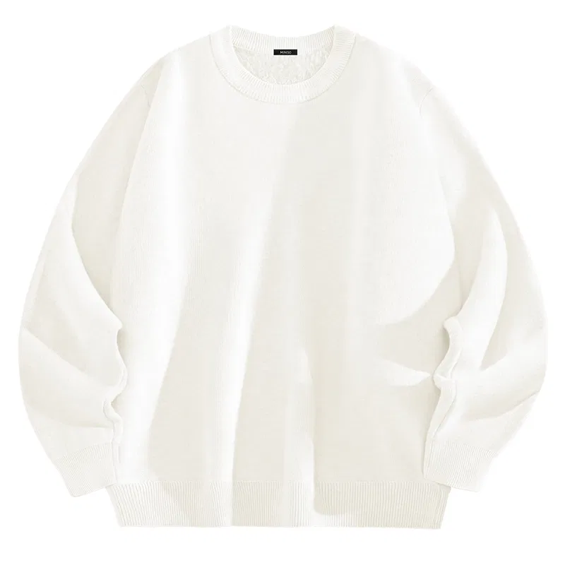 Детский джемпер с круглым вырезом MINISO, White