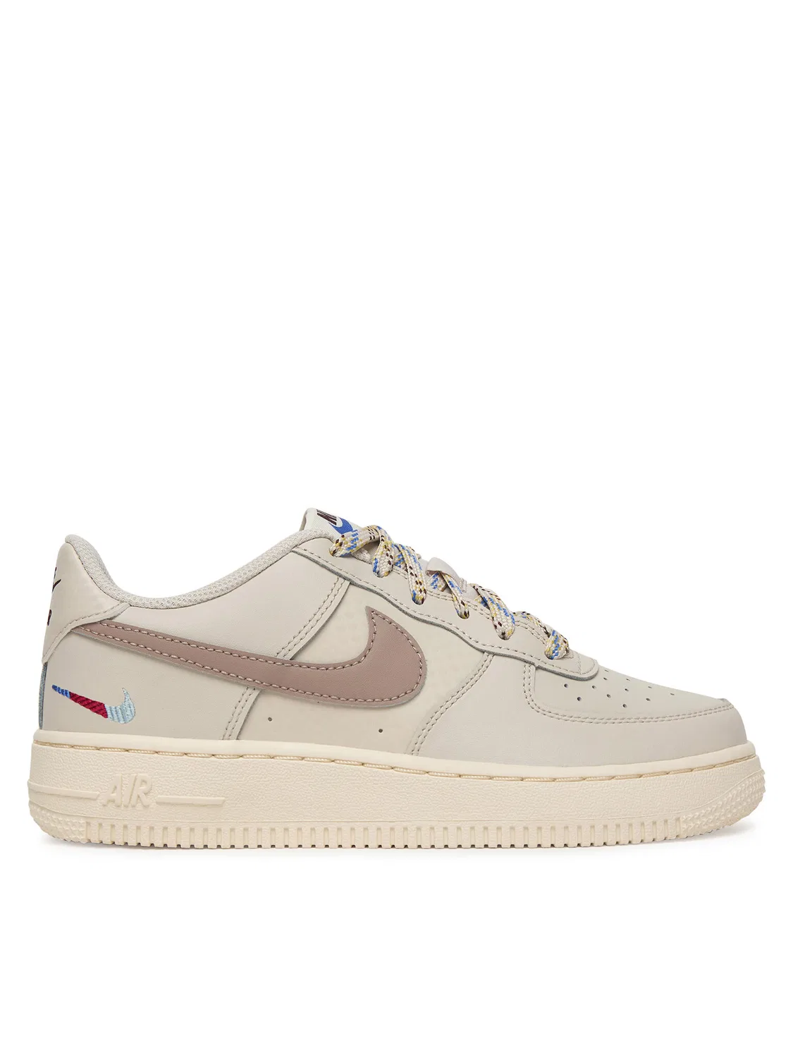 Кроссовки для мальчика Air Force (GS) Nike, бежевый
