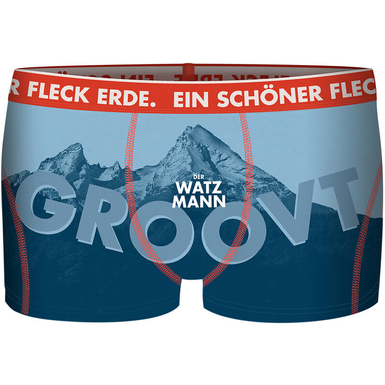 

Мужские боксеры The Watzmann Groovt Ein schöner Fleck Erde, синий