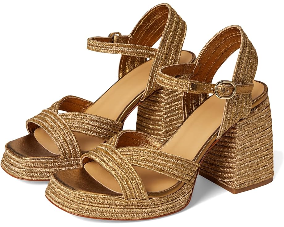 Туфли CASTANER Valle Metallic Sandal, цвет Oro Viejo