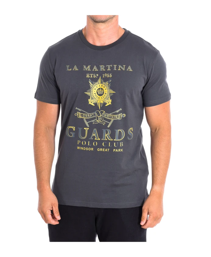 

Футболка с коротким рукавом La Martina, серый
