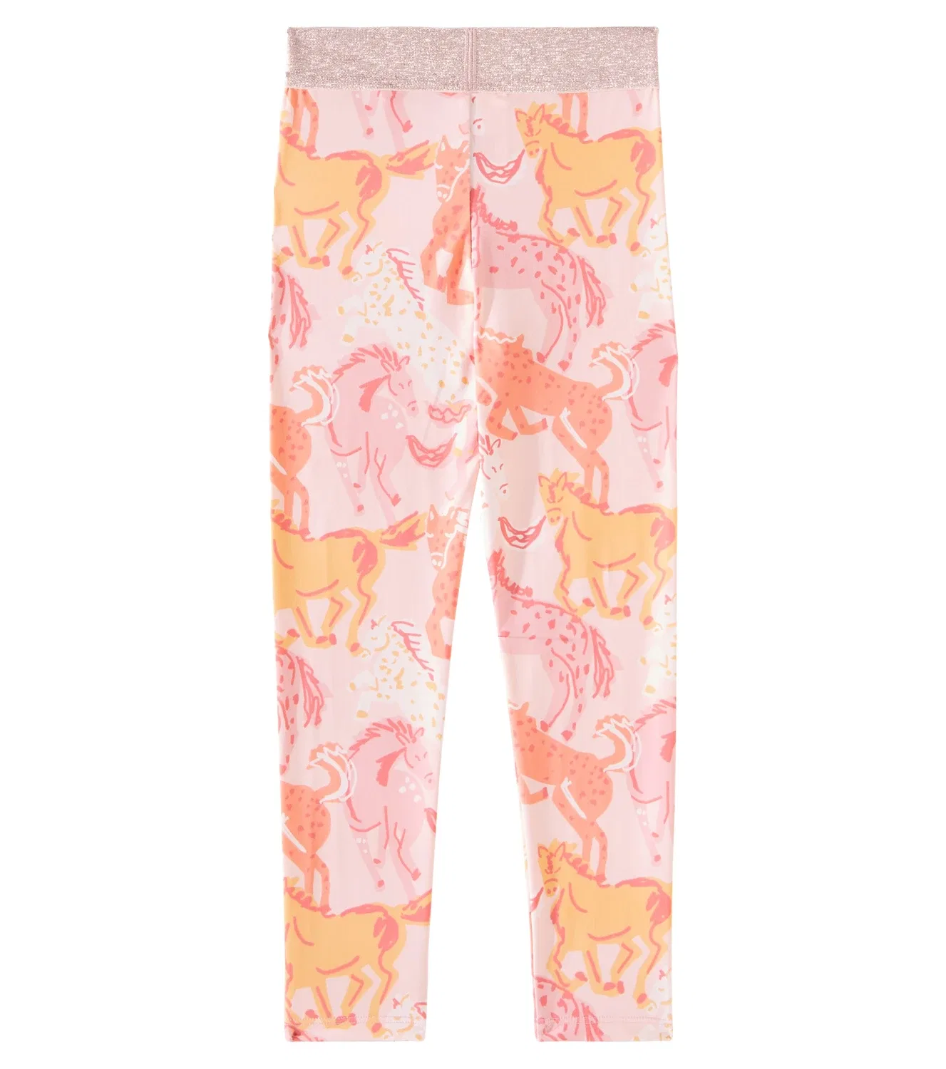 Леггинсы с принтом Stella Mccartney Kids, розовый — фото 3