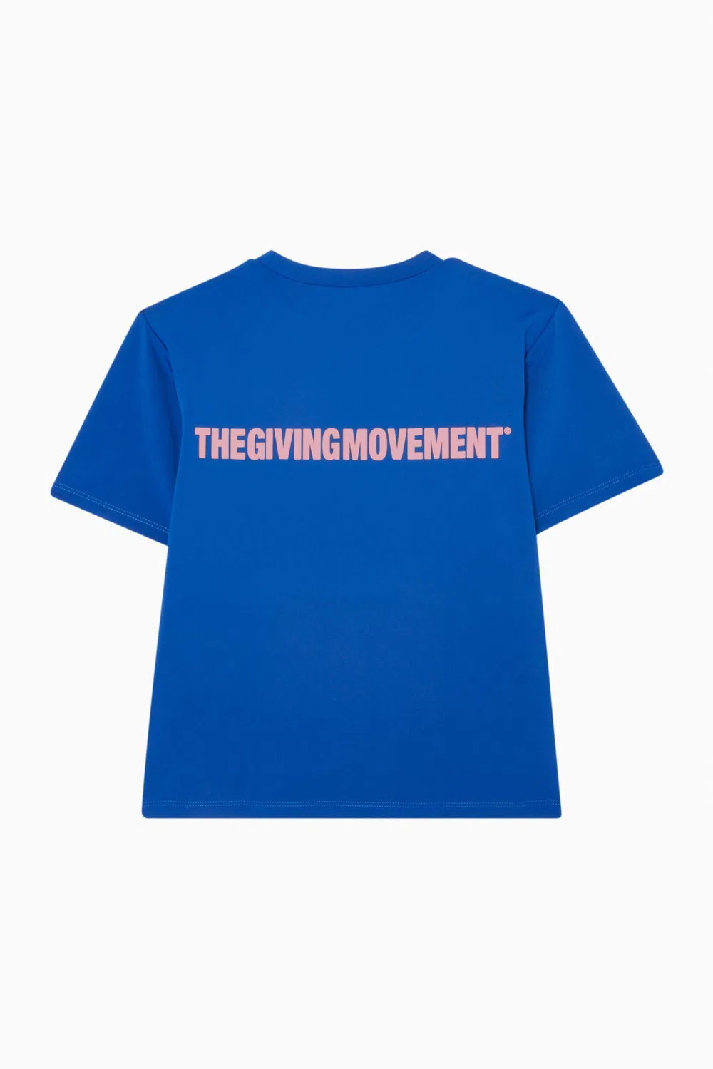 Футболка обычного кроя из переработанного мягкого материала The Giving Movement, синий — фото 2