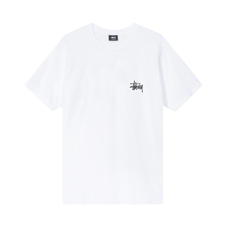

Футболка Stussy Basic Stussy Tee 'White', белый