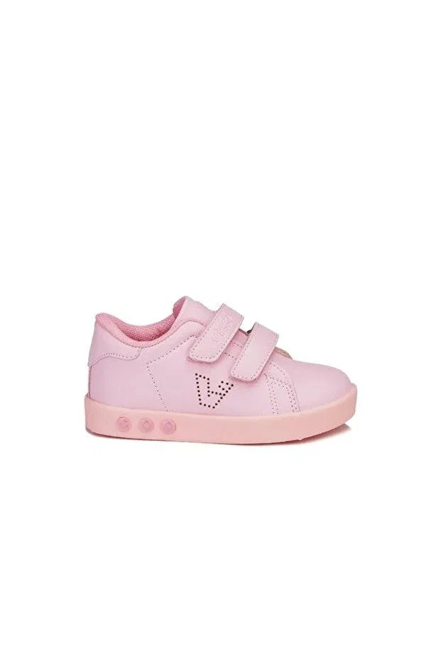 Детские кроссовки для девочек со светодиодами Vicco, Pink — фото 2