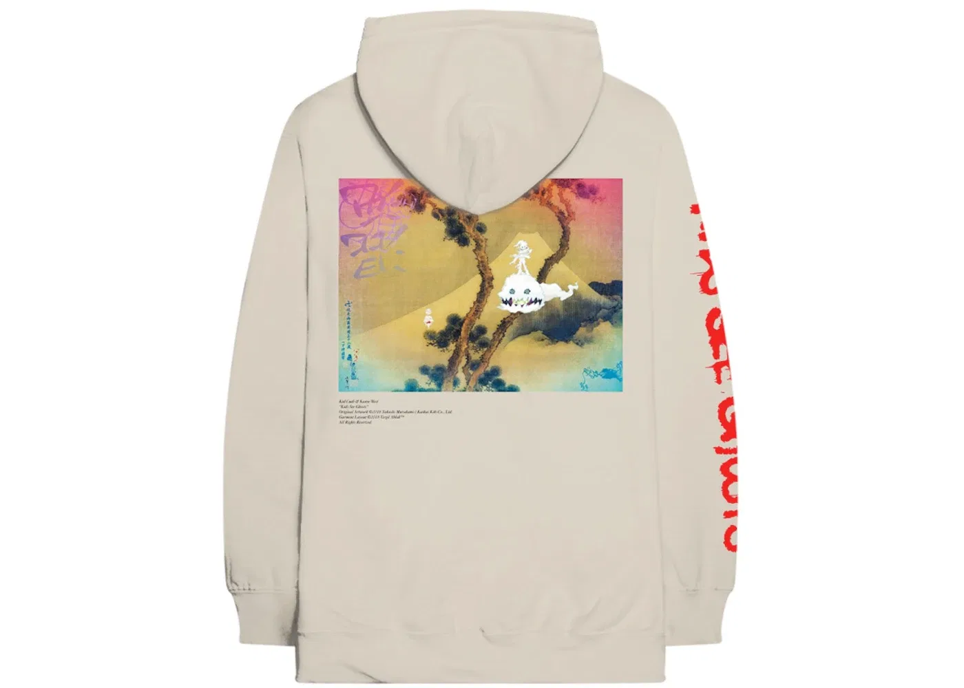 Детская худи Kids See Ghosts Kanye West, Beige — фото 2