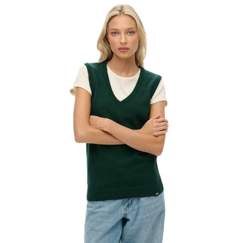 Женская майка без рукавов Athletic Essential Superdry, Green