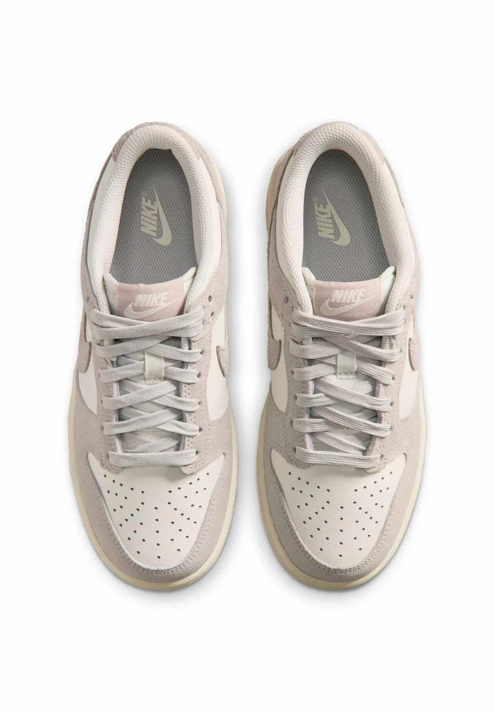Детские кроссовки Dunk Low SE - скейтбордистские кроссовки Nike Sportswear, Sail Light Bone White Cream Ii — фото 3
