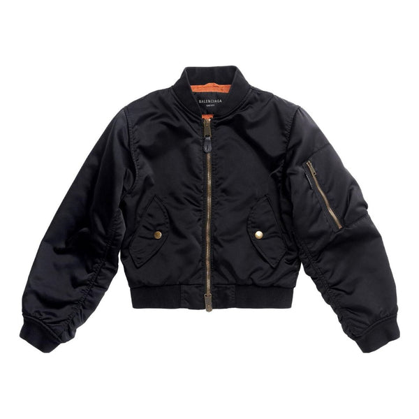 

Куртка shrunk bomber 'black' Balenciaga, черный