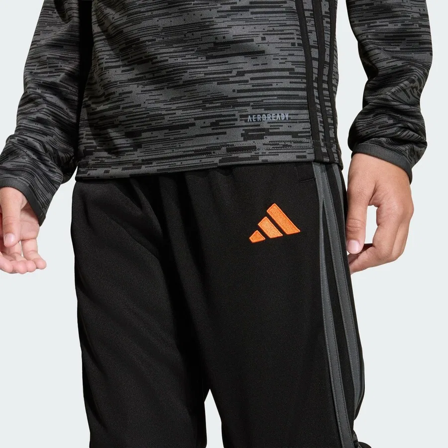 Спортивные штаны с утяжкой adidas Performance JZ9410 TIRO25 Essentials Training, Черно-серый — фото 4