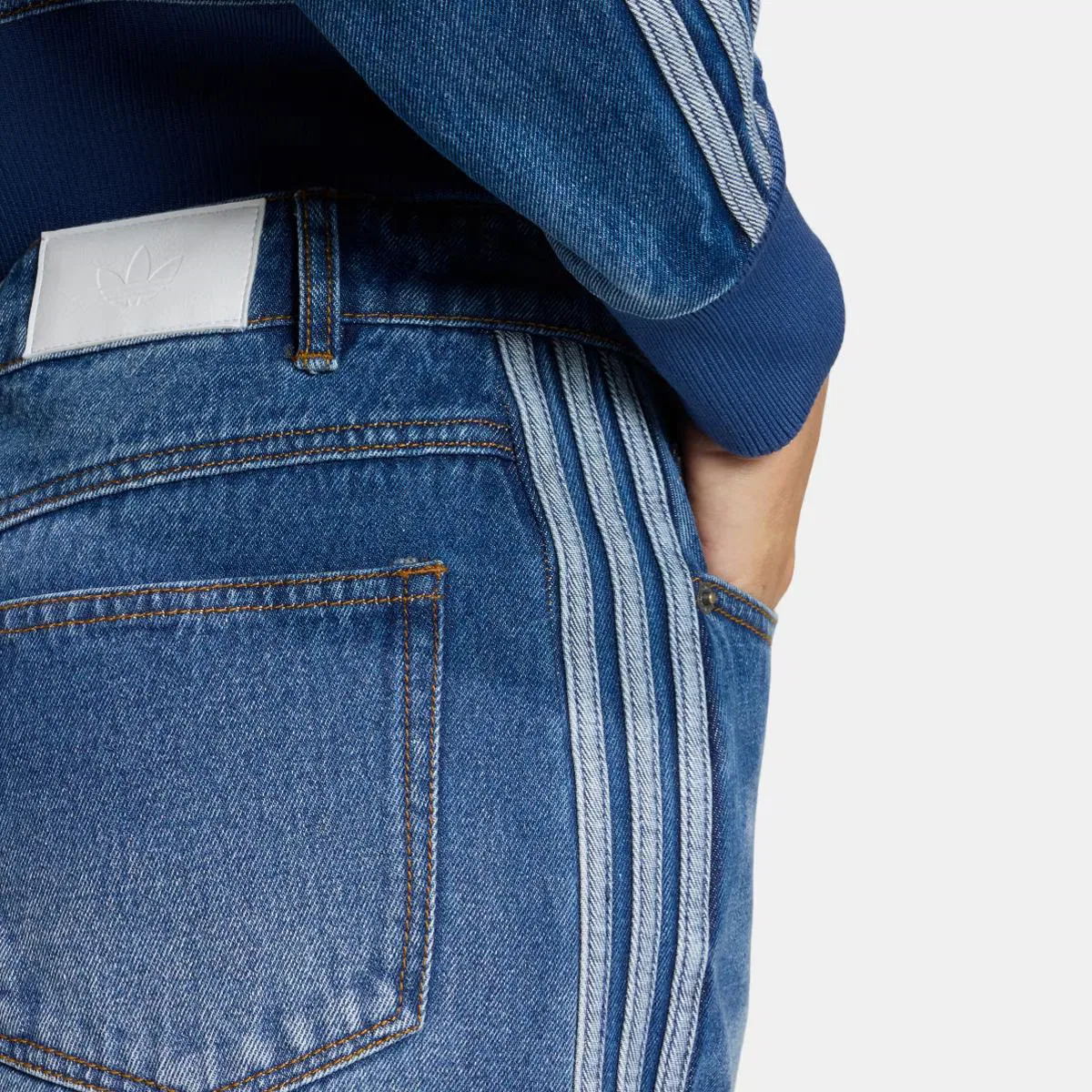 Женская юбка, Adicolor Originals, adidas, Denim — фото 4