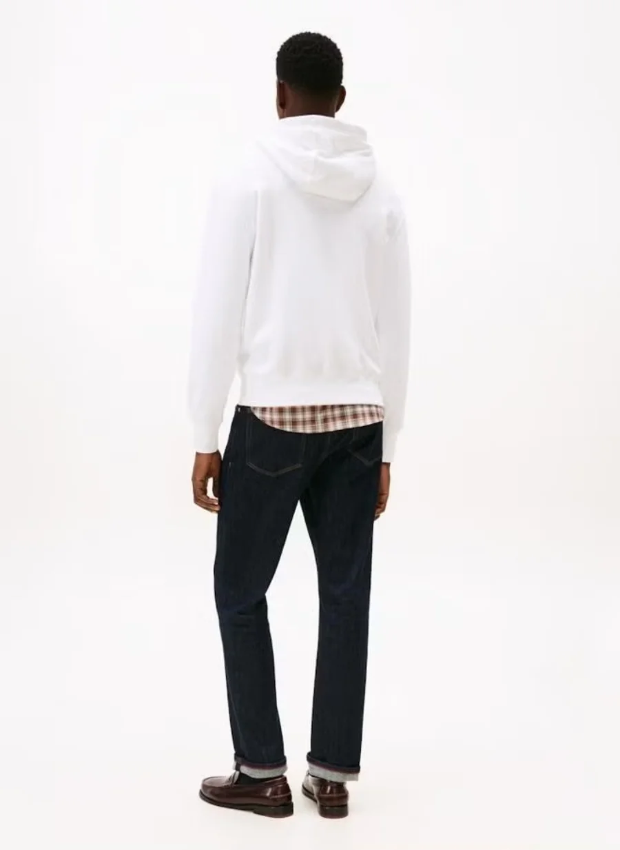 Худи Tommy Hilfiger Colour Block Grap, белый — фото 4