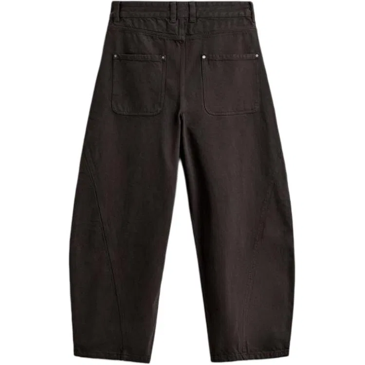 Детские брюки повседневные свободного кроя Brown ZARA — фото 3