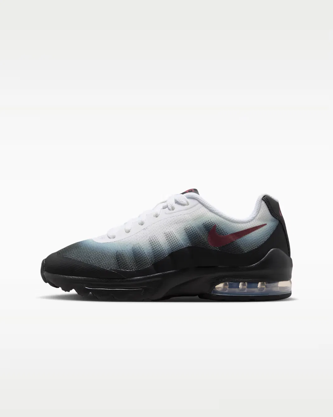 Кроссовки для детей постарше Nike Air Max Invigor, White/Black/Smoke Grey/Tough Red