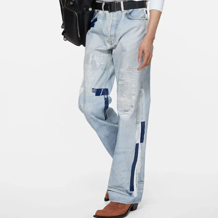 Мужские джинсы Acne Studios, Light Blue — фото 4