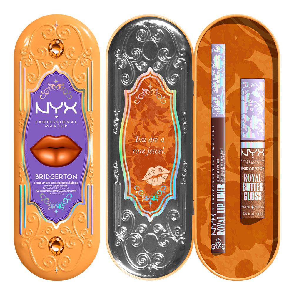 

Набор косметики для губ NYX Professional Makeup Bridgerton Royal Treasures, Topaz, 2 предмета