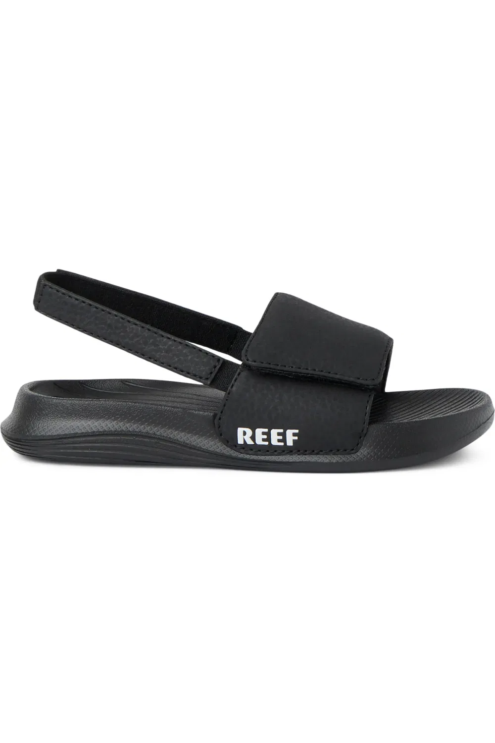 Детские сандалии регулируемые Little Salty Slingback Reef, черно-белый — фото 2