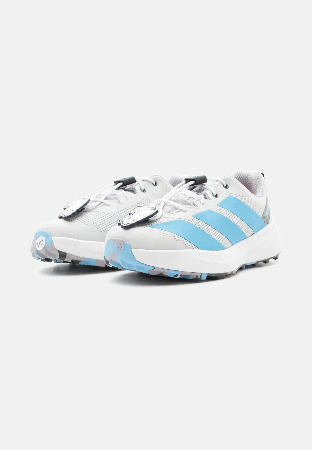 Agravic Minecraft унисекс - походные ботинки Adidas Terrex, Grey One/Semi Blue Burst/Core Black — фото 4