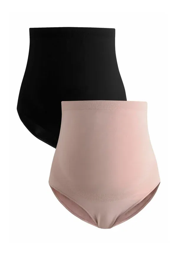 Комплект трусов 2 шт, облегающие, Full fit, Next, pink, черный/розовый