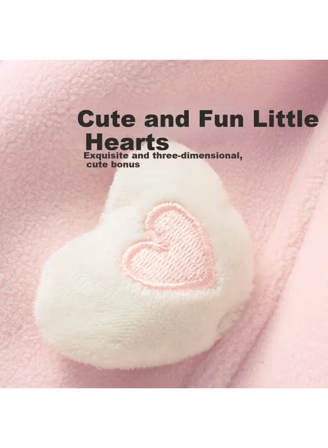 Штаны для малышей с принтом сердечки, модель Cute Love Heart, Youqi — фото 3
