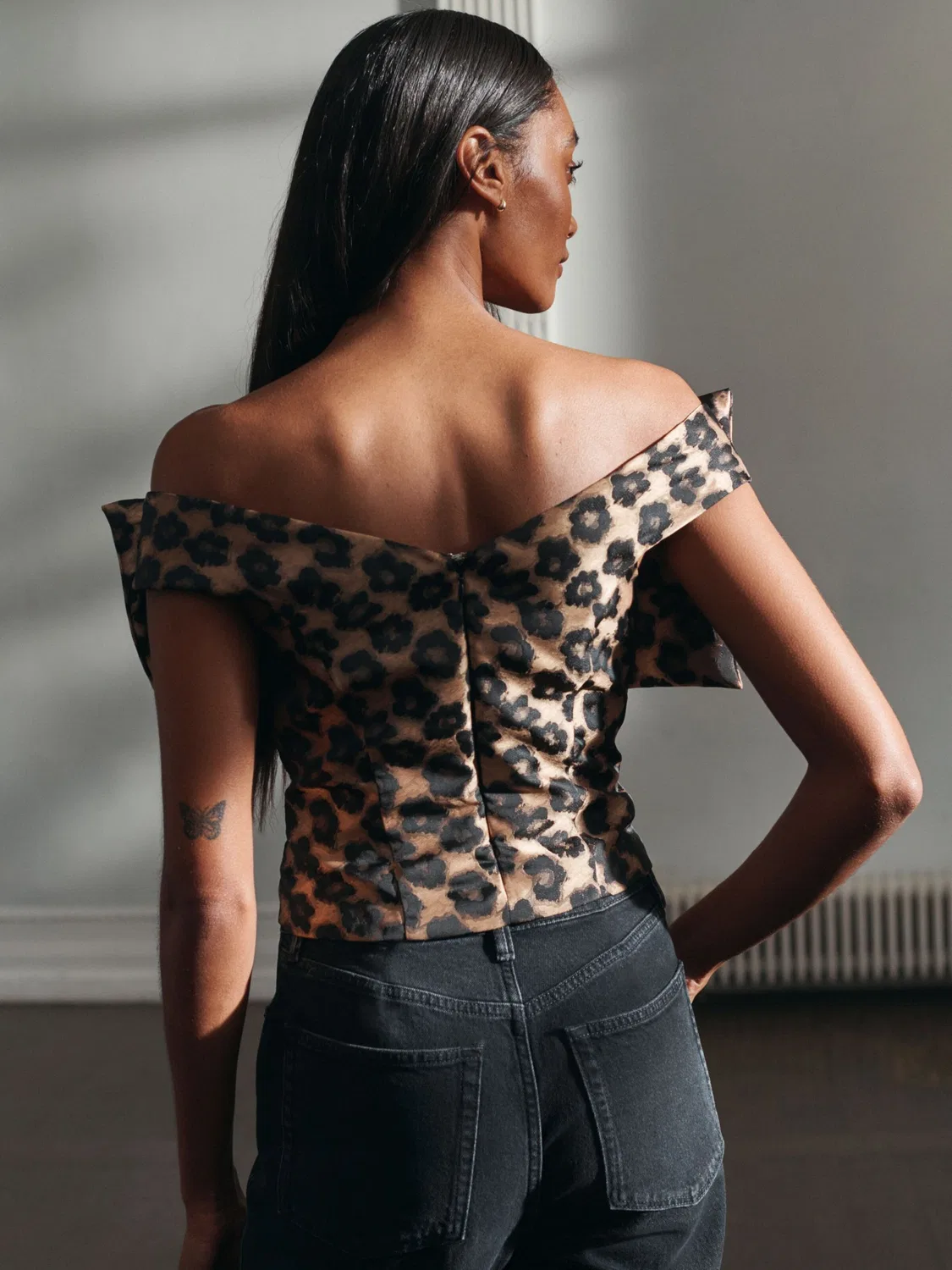 Блузка Next, Brocade/Mocha — фото 3