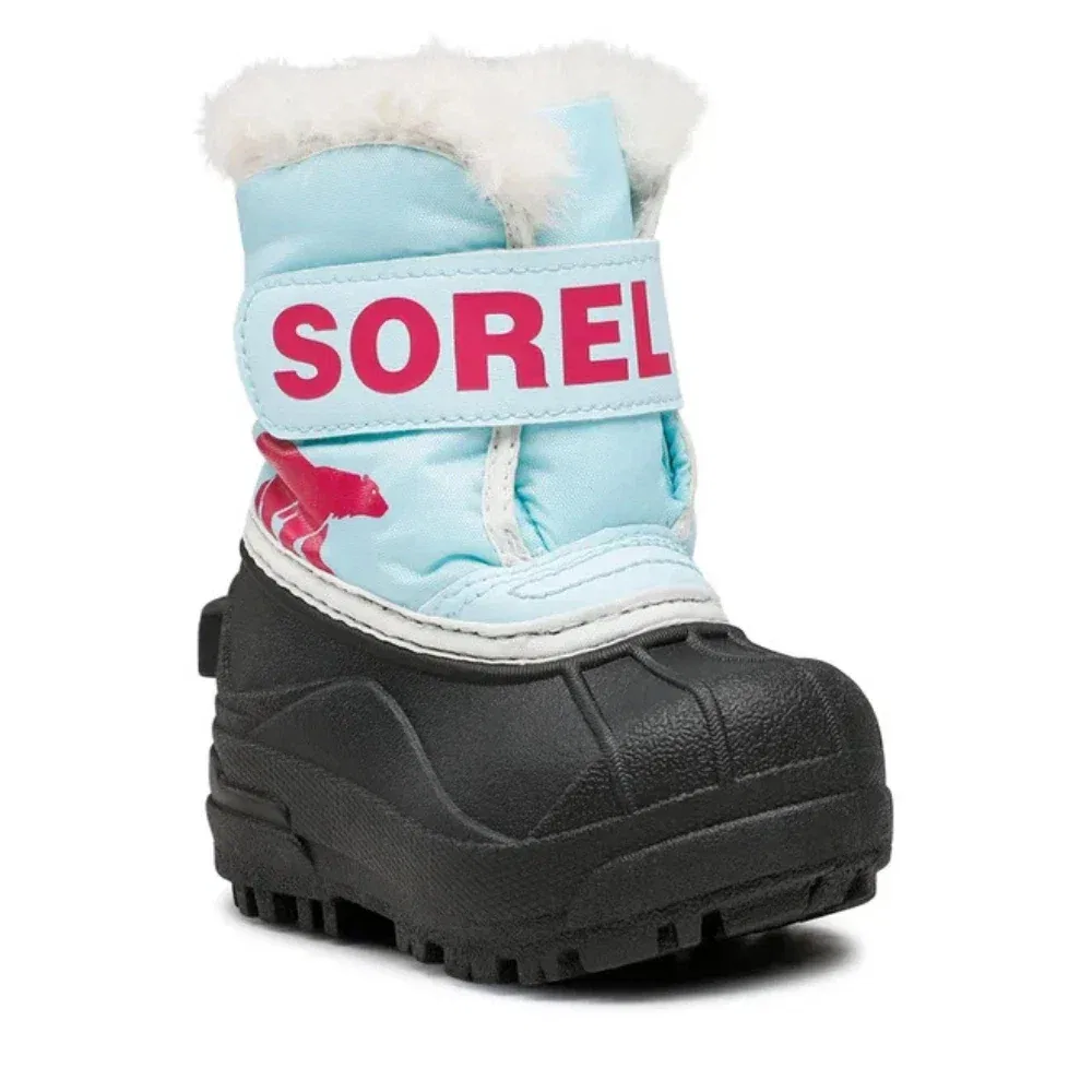 Детские зимние сапоги с флисовой подкладкой Sorel Sno Commander, синий
