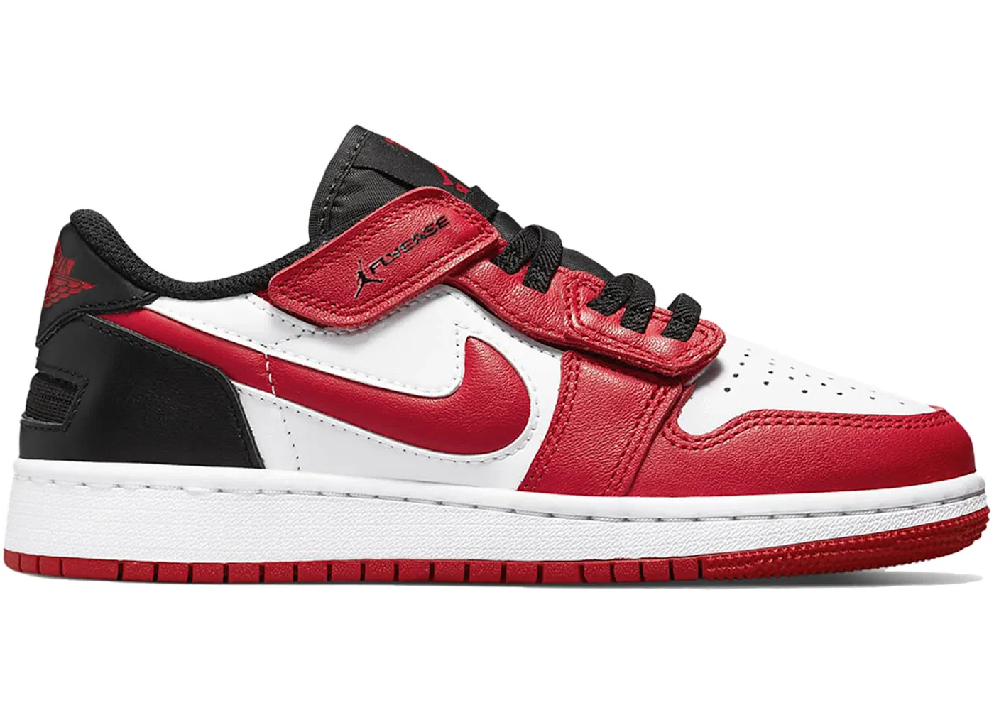 Детские кроссовки Lifestyle с системой FlyEase Jordan 1 Low FlyEase Jordan, White/Black/Gym Red