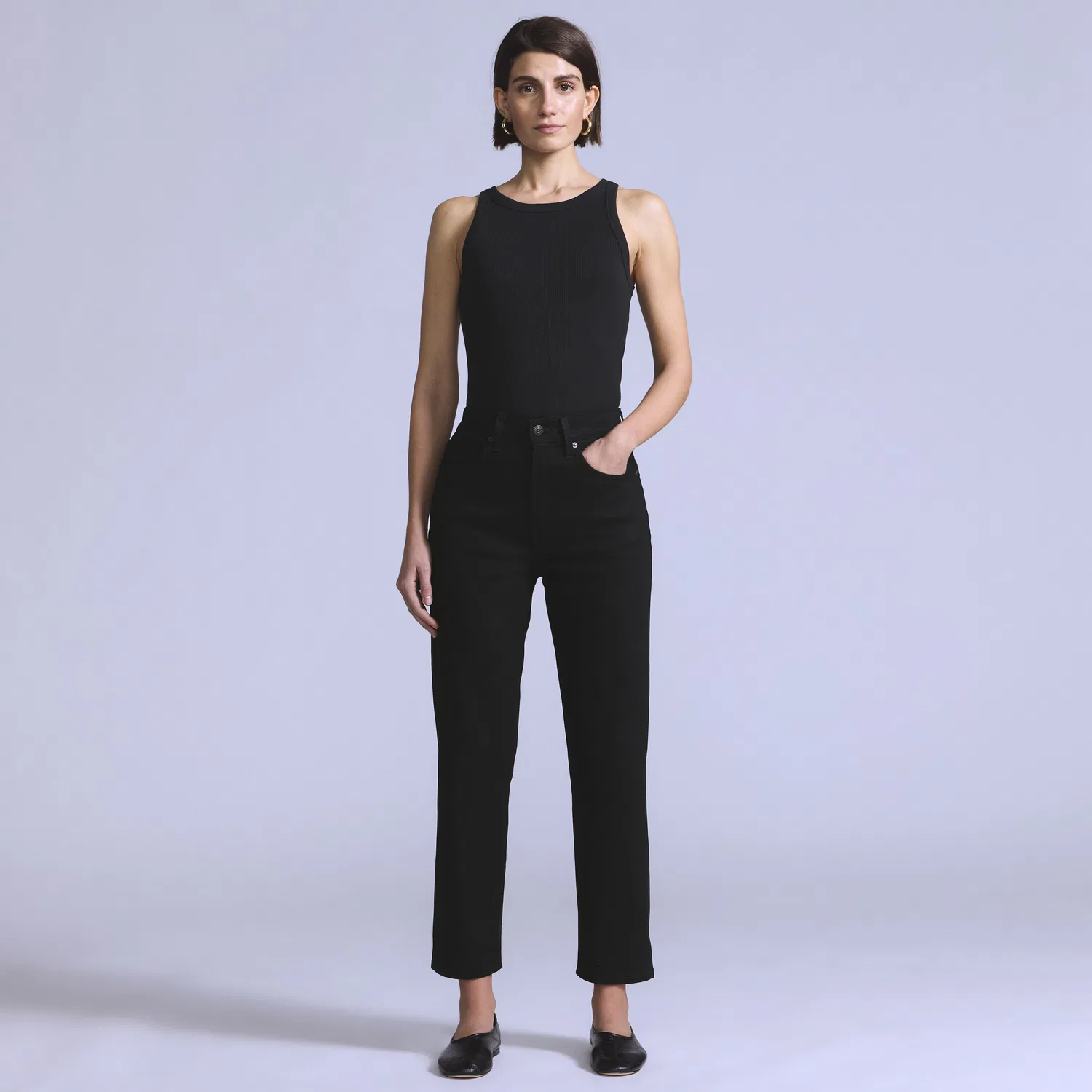 Женские джинсы-колумки Levi's Blue Tab, Black