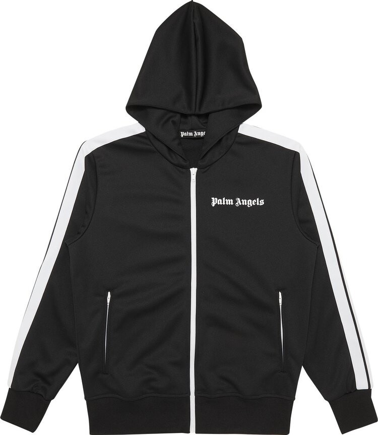 

Худи Palm Angels Track Hoody 'Black/White', черный