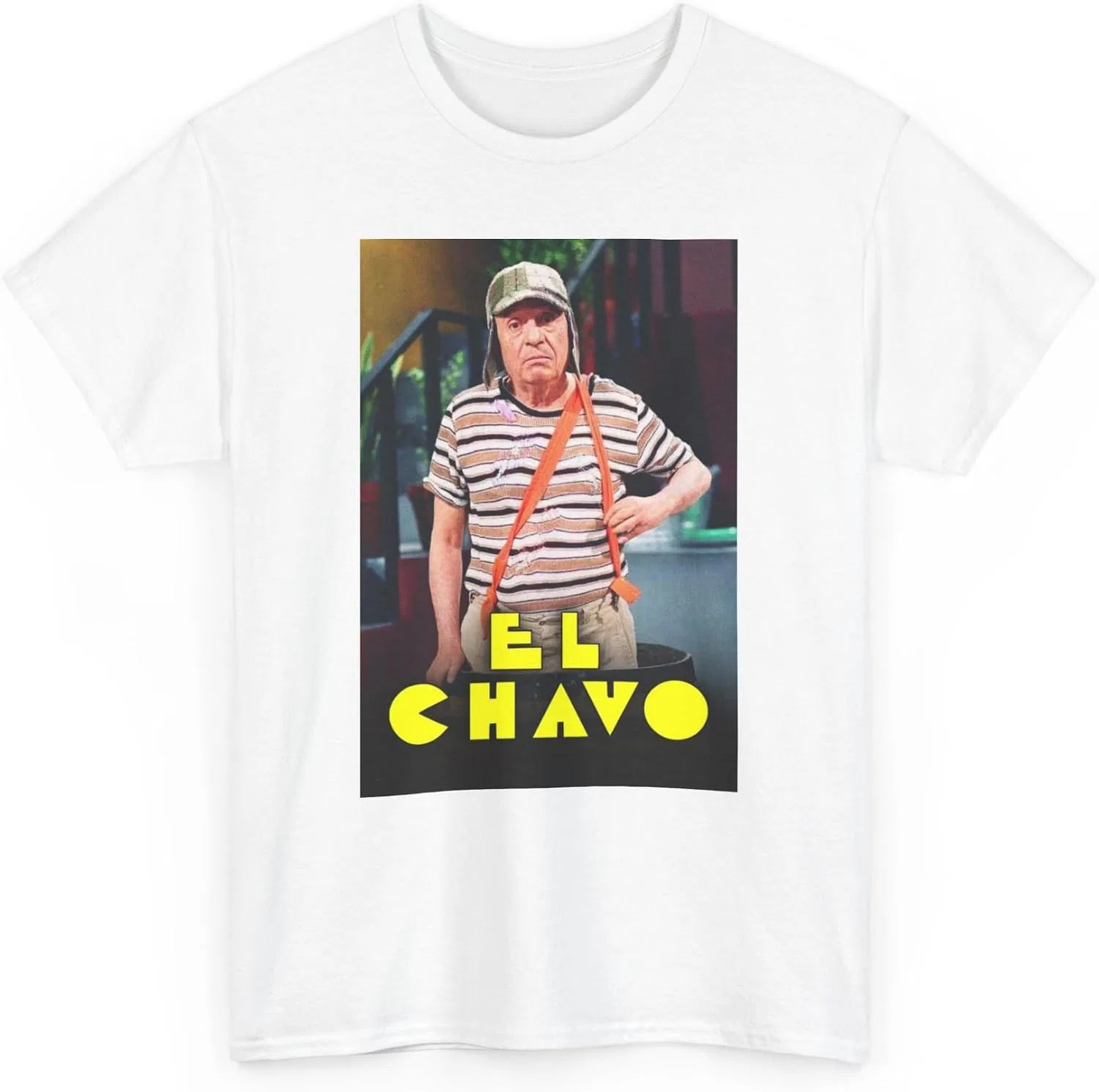 Женская футболка с принтом El Chavo del 8 Classic Fan Shirt, белый — фото 3