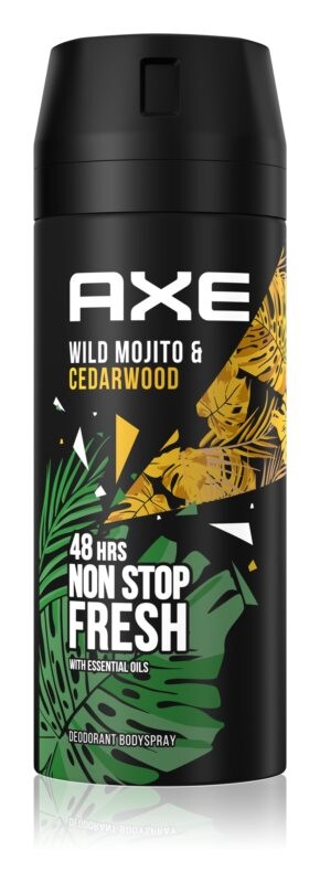 

Дезодорант и спрей для тела I. Axe Wild Green Mojito & Cedarwood