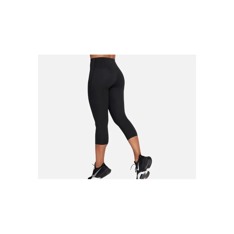 Спортивные леггинсы с высокой посадкой Nike Universa Medium-Support High-Waisted Cropped, Черный — фото 2
