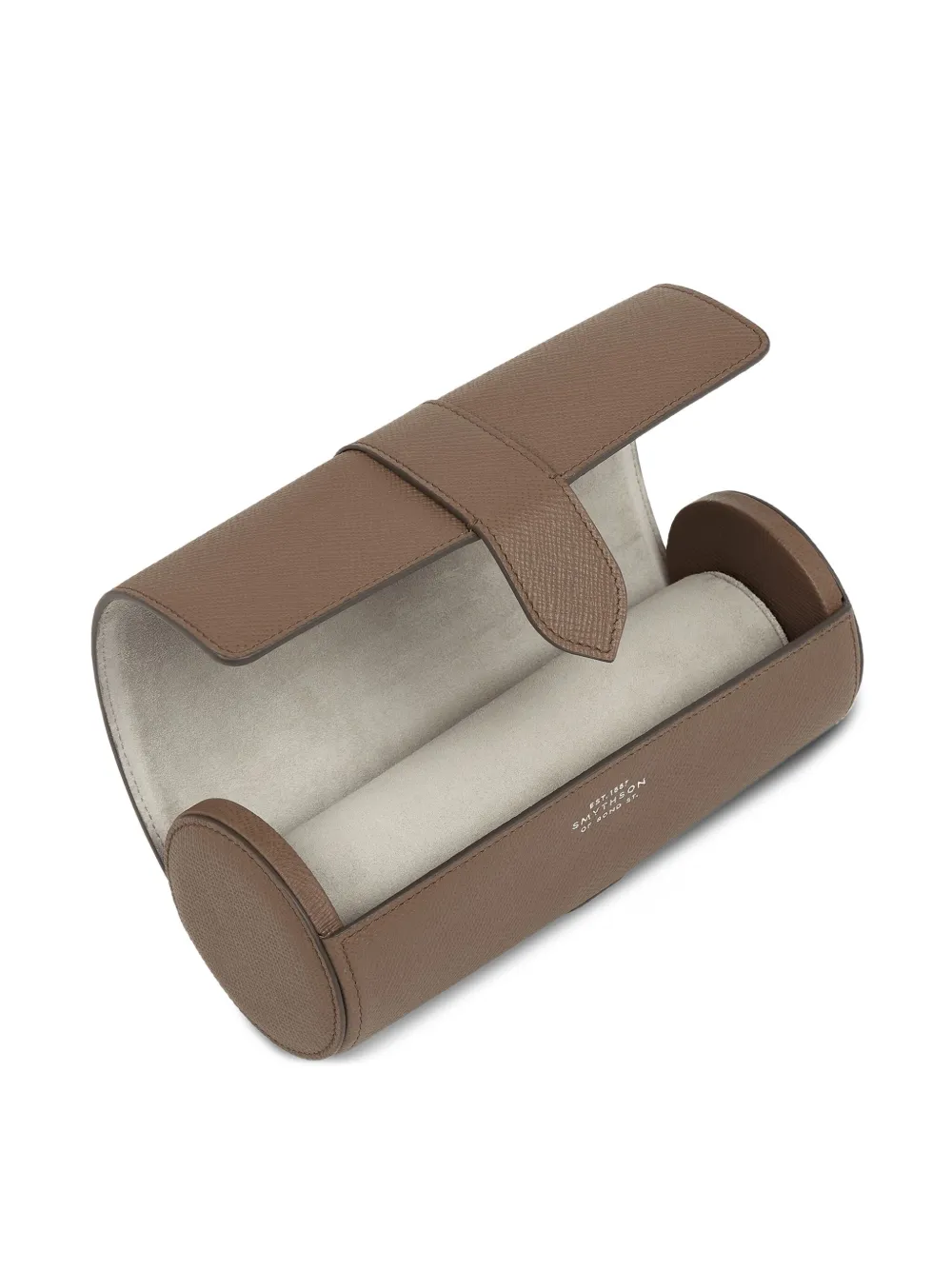 

Футляр для наручных часов Panama Smythson, коричневый