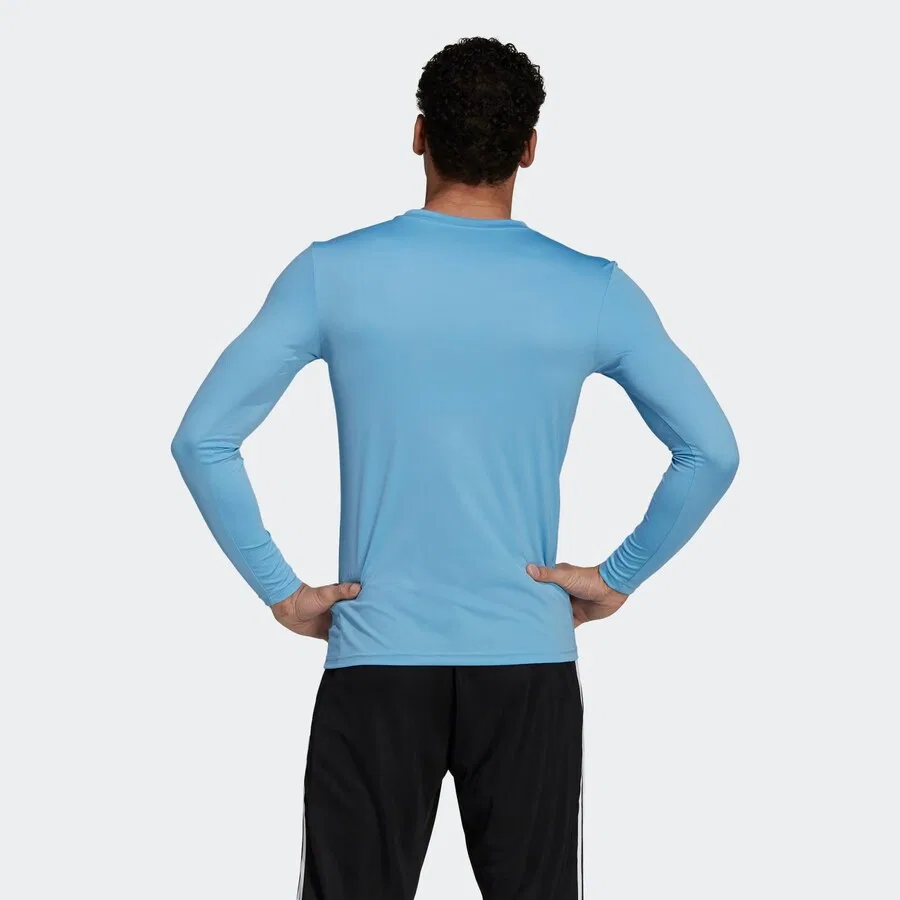 Футболка ADIDAS PERFORMANCE Performance Shirt 'Team Base' светло-голубого цвета — фото 4