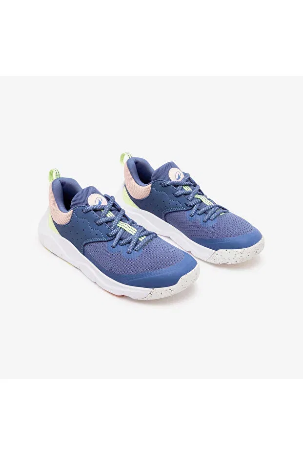 Детские кроссовки для девочек с липучкой Sportswear Decathlon, Blue Green — фото 2