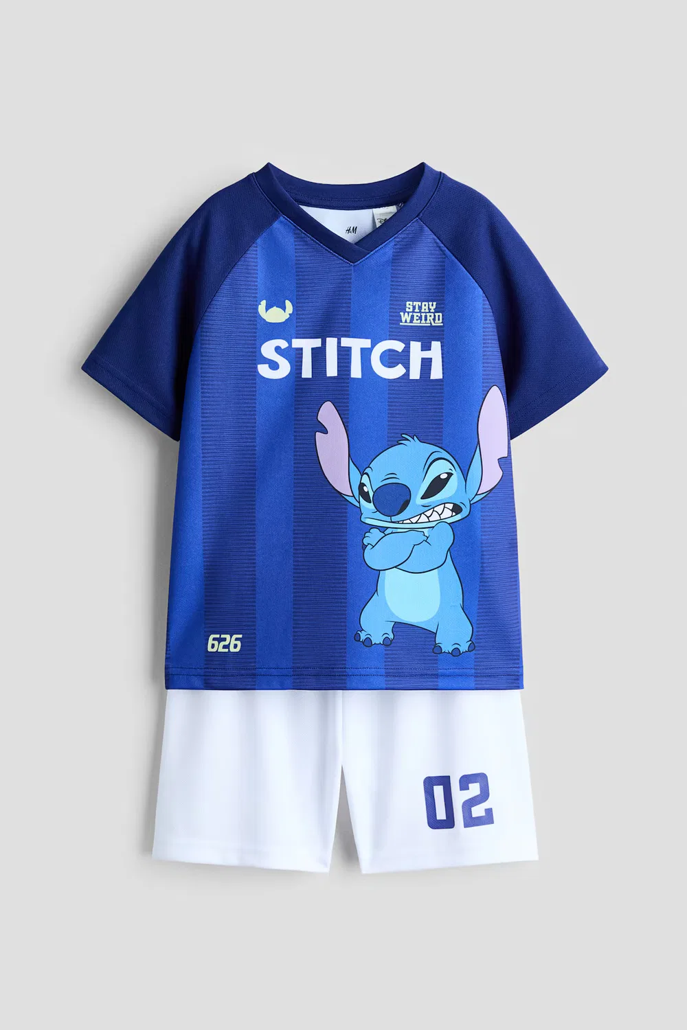 Футбольный набор из 2 предметов H&M, Knallblau/Lilo & Stitch