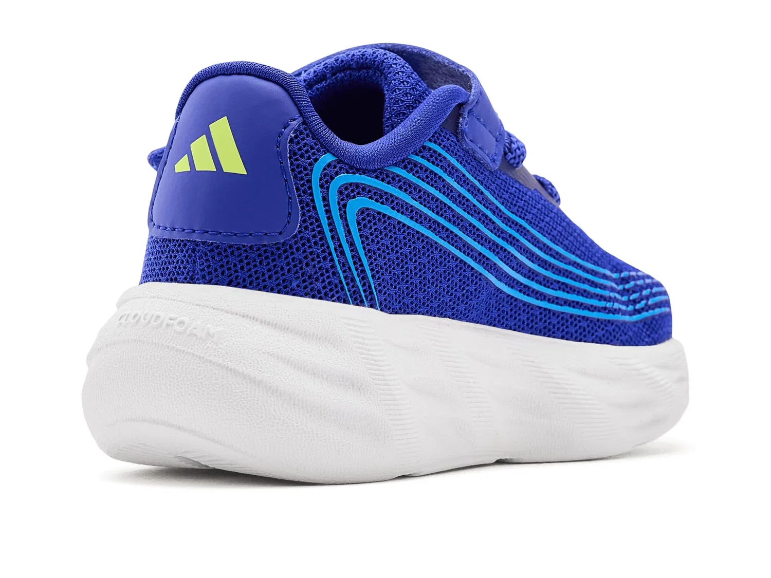 Детские кроссовки Galaxy 8 (для младенцев/малышей) Adidas Kids, Lucid Blue/Frozen Lemon/Lucid Ray Blue — фото 4