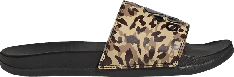 Сандалии Adidas Wmns Adilette Comfort Slide 'Camo', черный