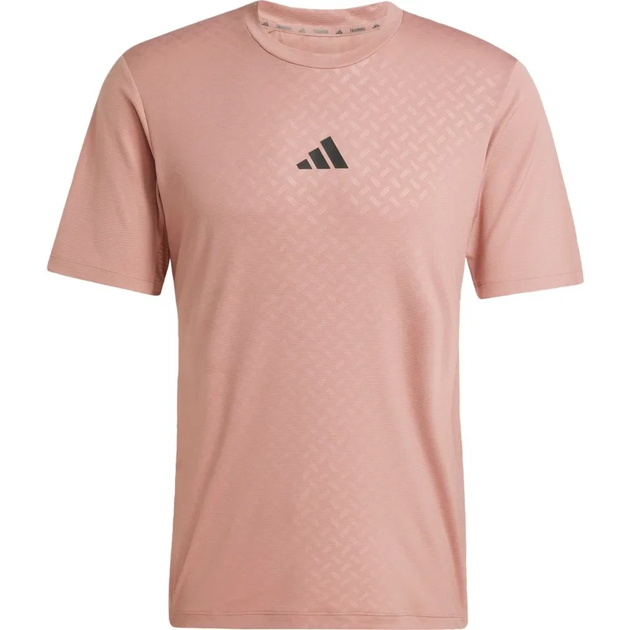 Футболка с коротким рукавом PrimeLift 3-Stripes Tee adidas, Черный — фото 3