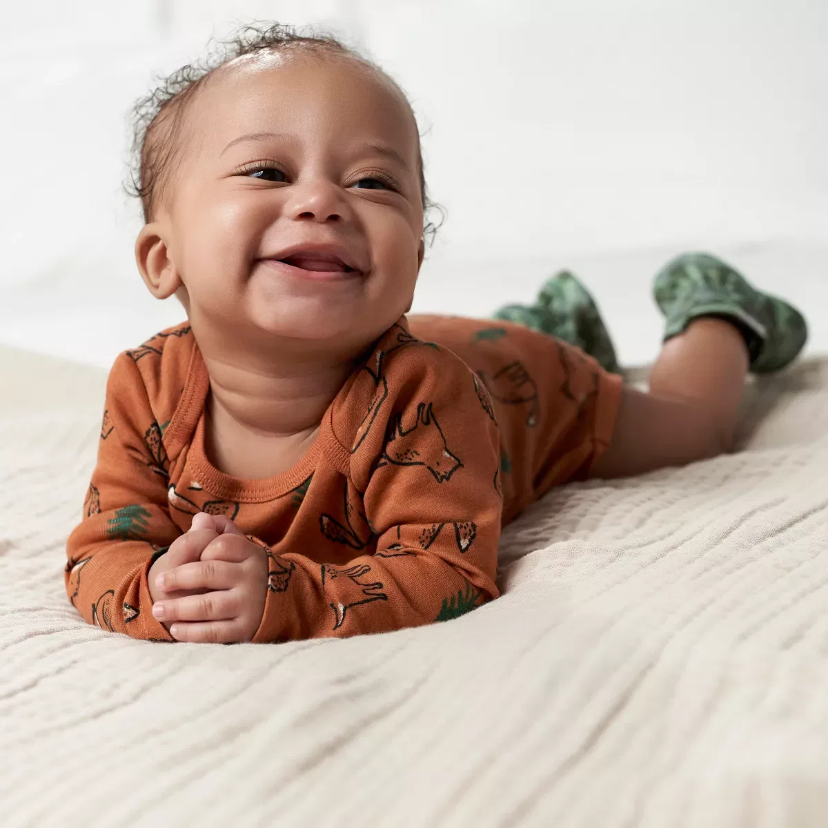 Детский боди-комбинезон с длинным рукавом 6 шт Gerber, Fox — фото 4
