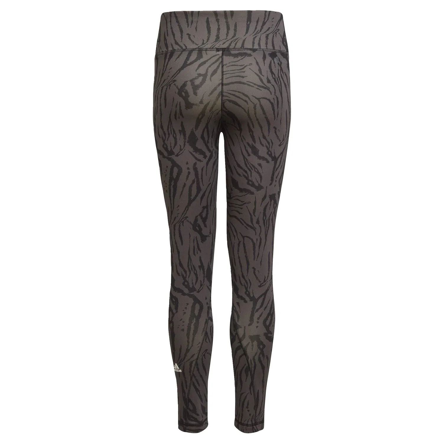 Детские леггинсы с принтом Optime AEROREADY Sport Icon Animal Print Adidas, Schwarz — фото 2