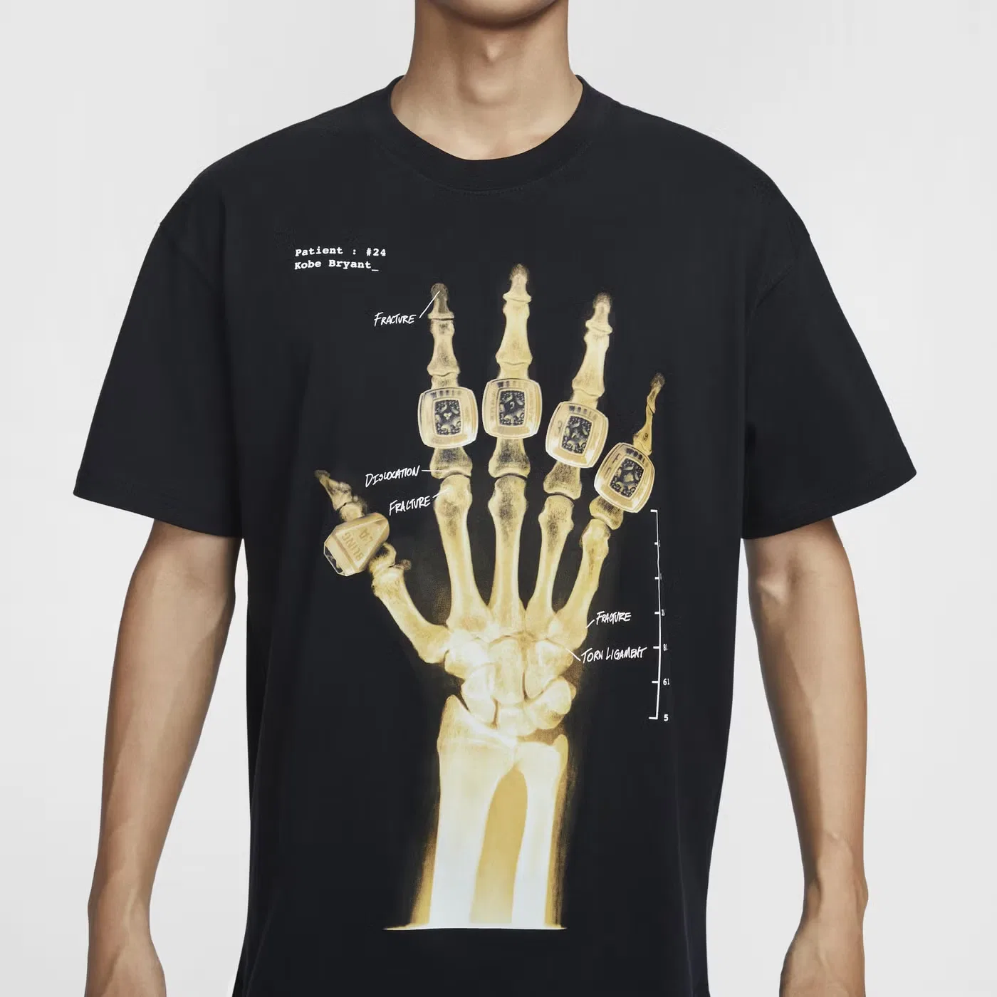 Футболка с принтом X-Ray Nike, черный — фото 4