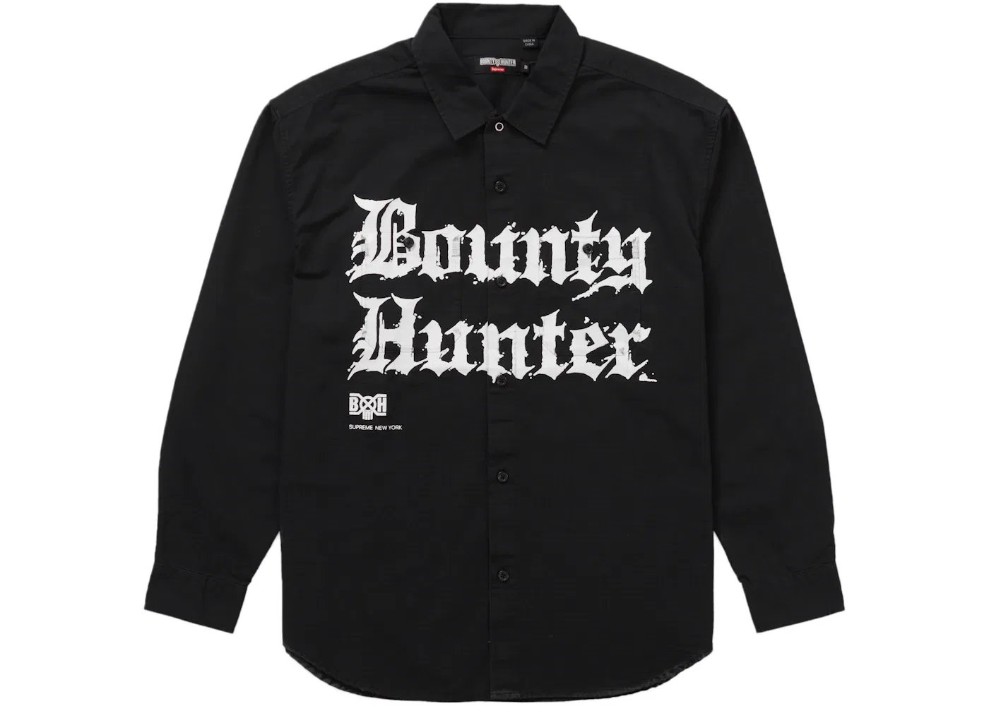 Мужская рубашка из рипстопа Bounty Hunter Supreme, Black
