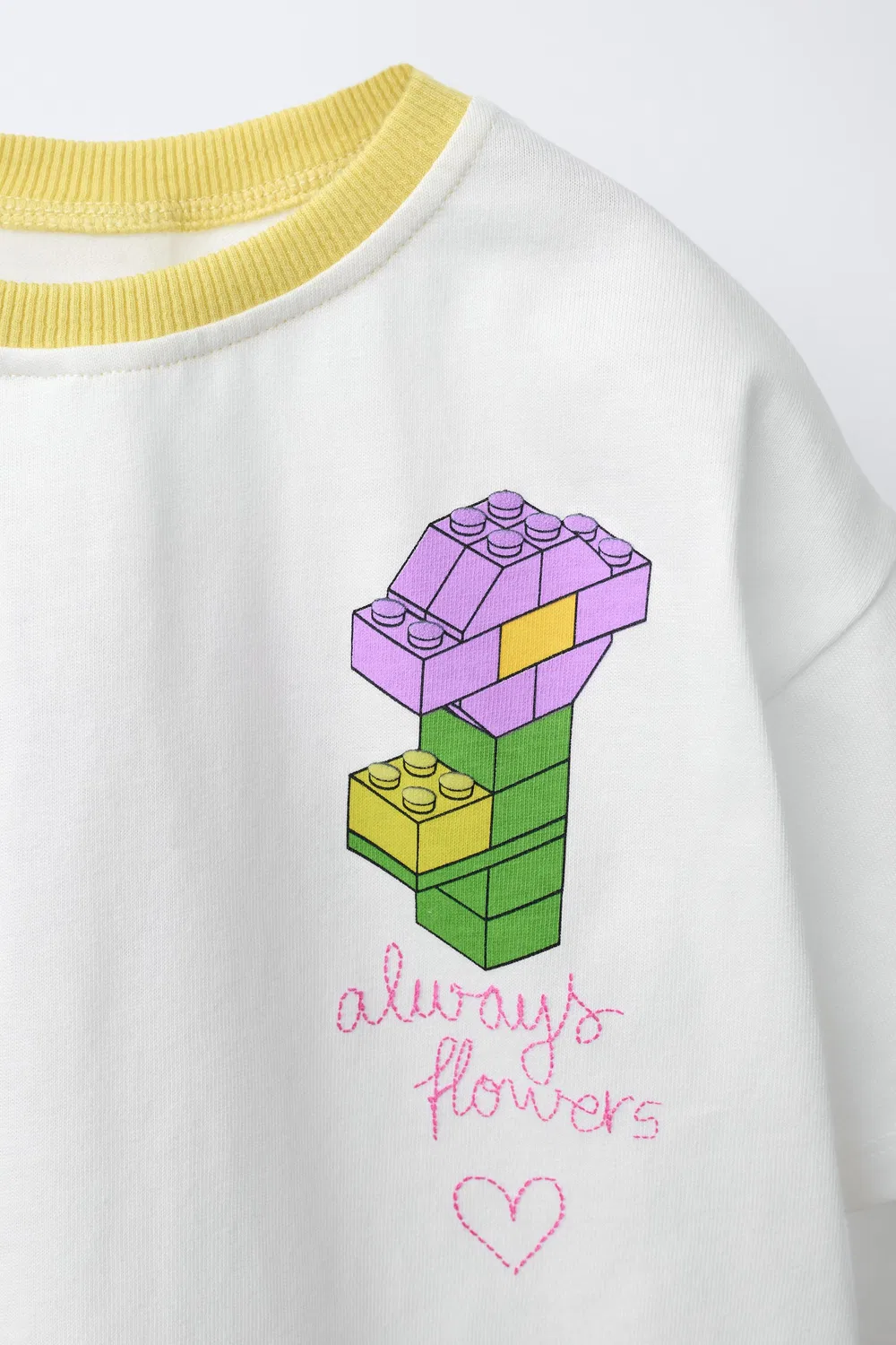Футболка с принтом LEGO ZARA, White — фото 3