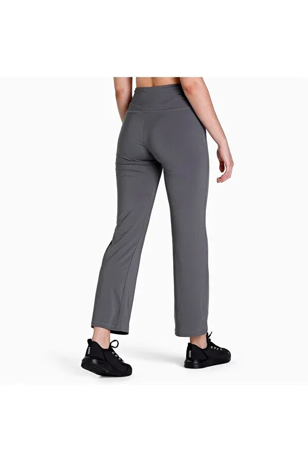 Детские спортивные леггинсы с широкими штанинами Puma, Gray — фото 3