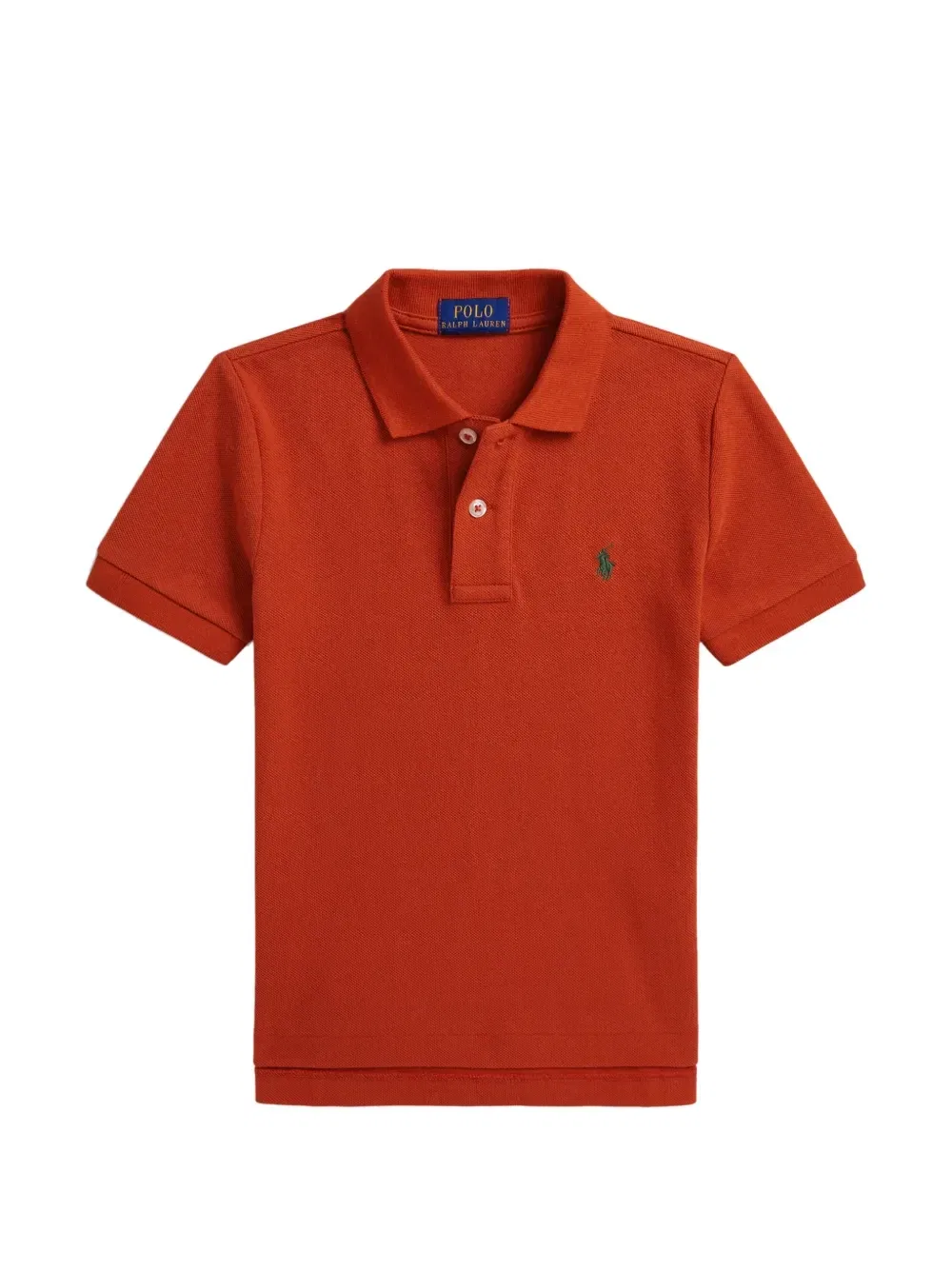 Рубашка поло Pony Polo Ralph Lauren Kids, оранжевый